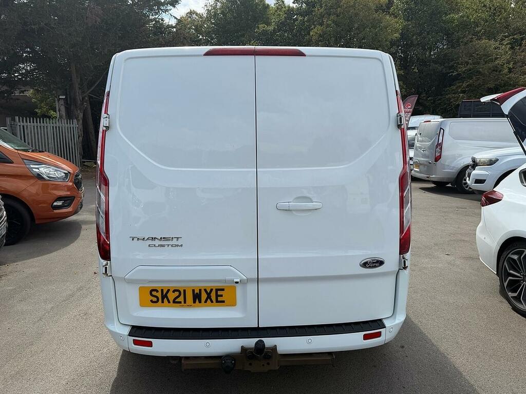 Ford Transit Custom 2.0 300 Ecoblue Limited Crew Van Double Cab Di SK21WXE White #5