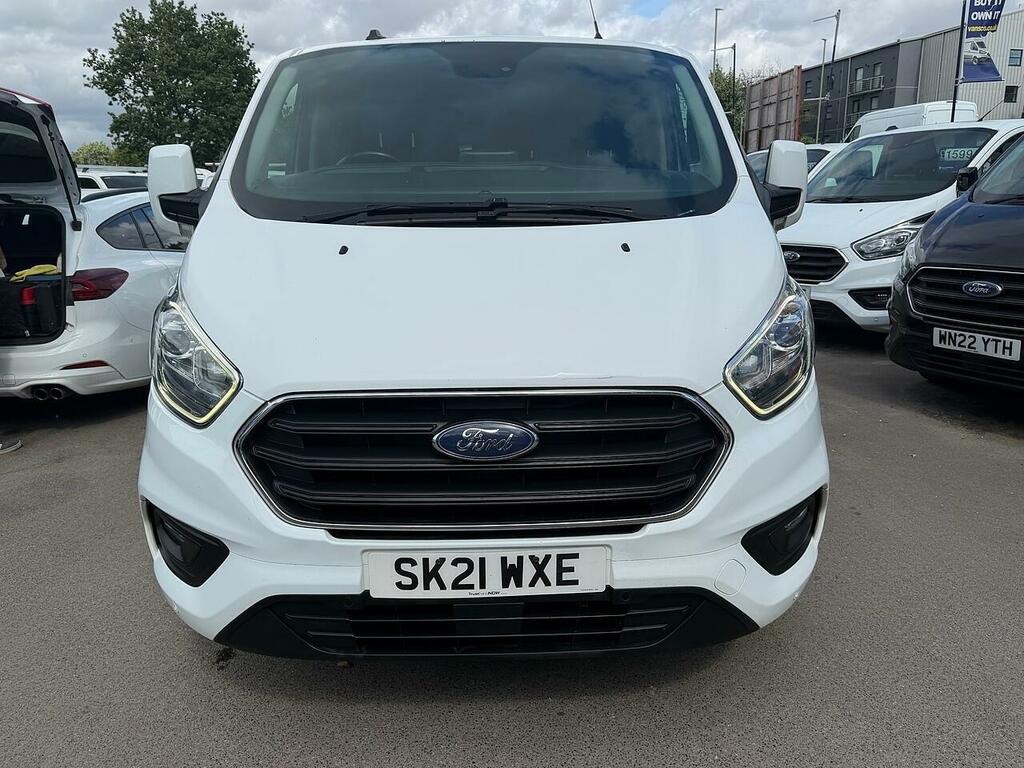 Ford Transit Custom 2.0 300 Ecoblue Limited Crew Van Double Cab Di SK21WXE White #2