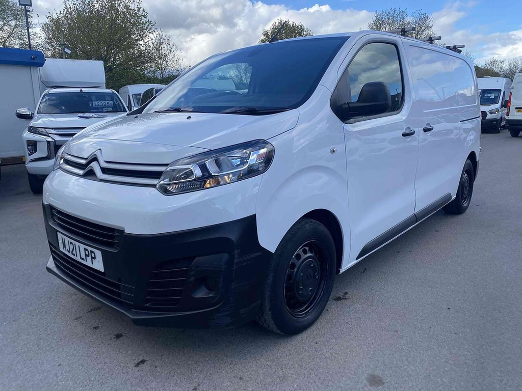 Citroen Dispatch Bluehdi 1000 Enterprise M Panel Van White #3