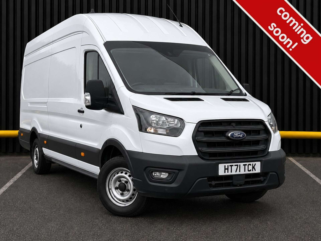 Ford Transit Custom 350 Ecoblue Hd Leader Panel Van Rwd White