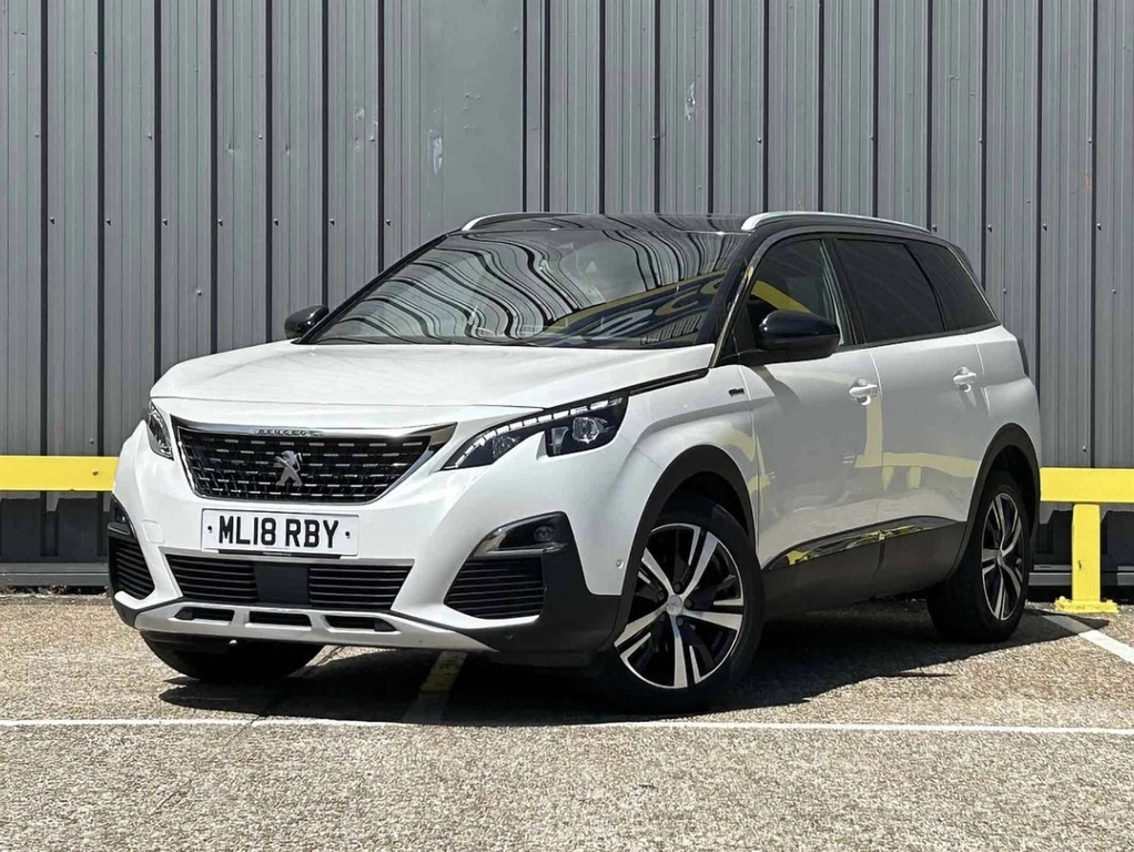Peugeot 5008 Puretech Gt Line Suv Euro 6 Ss White #3