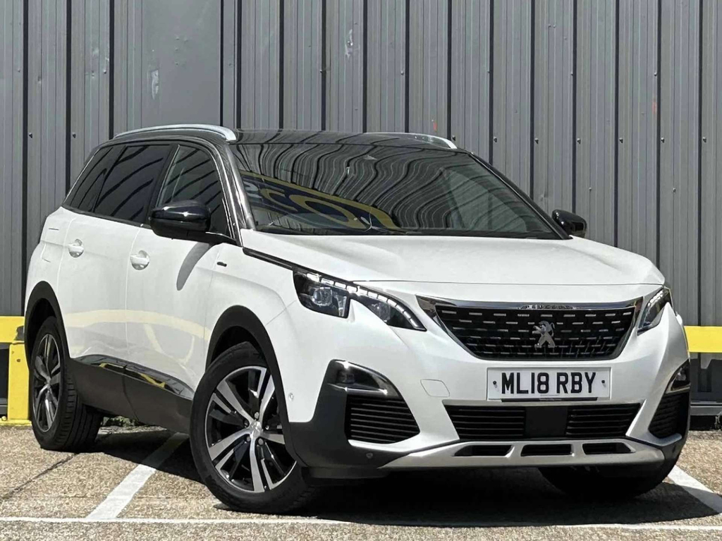Peugeot 5008 Puretech Gt Line Suv Euro 6 Ss White