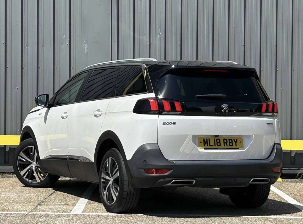 Peugeot 5008 Puretech Gt Line Suv Euro 6 Ss White #5