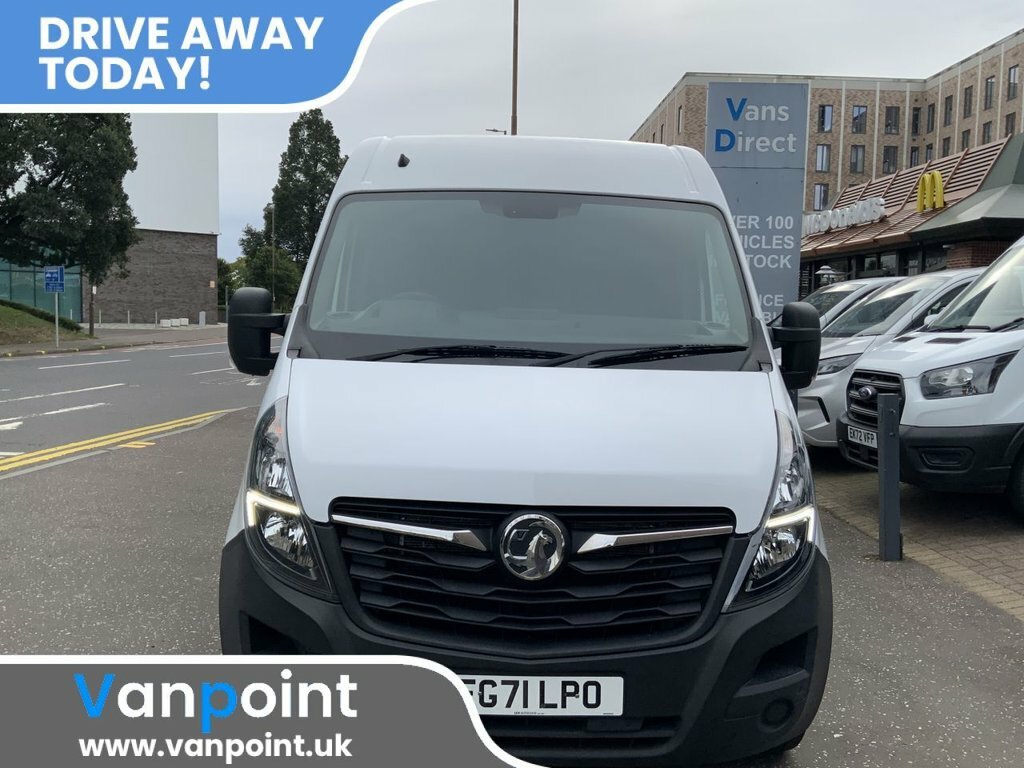 Vauxhall Movano 2.3L Edition White #2