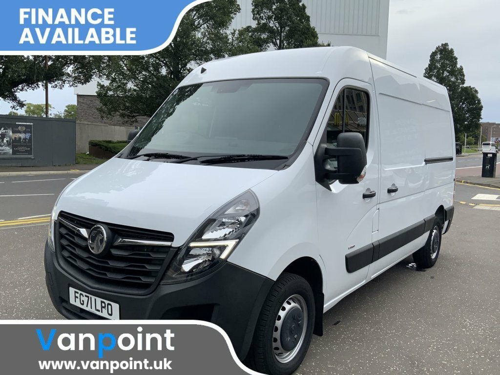 Vauxhall Movano 2.3L Edition White #3