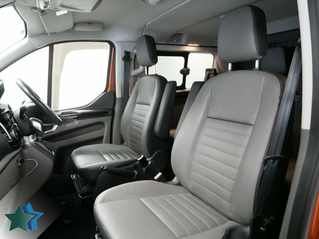 Ford Transit Custom 2L 2.0 320 Ecoblue Limited Crew Van Double Cab Orange #5
