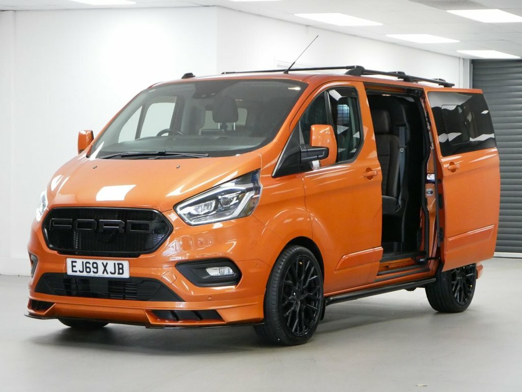 Ford Transit Custom 2L 2.0 320 Ecoblue Limited Crew Van Double Cab Orange
