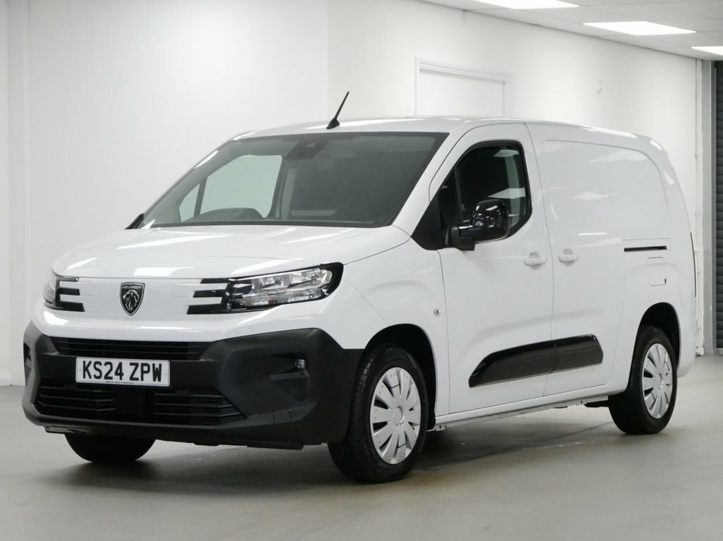Peugeot Partner 1.5L Bluehdi 950 Asphalt Long Panel Van 6Dr White