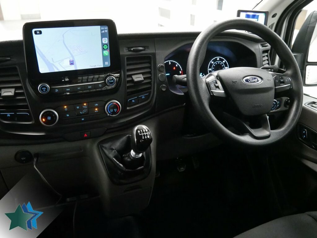 Ford Transit Custom 2L 2.0 350 Ecoblue Leader Chassis Cab M Silver #3