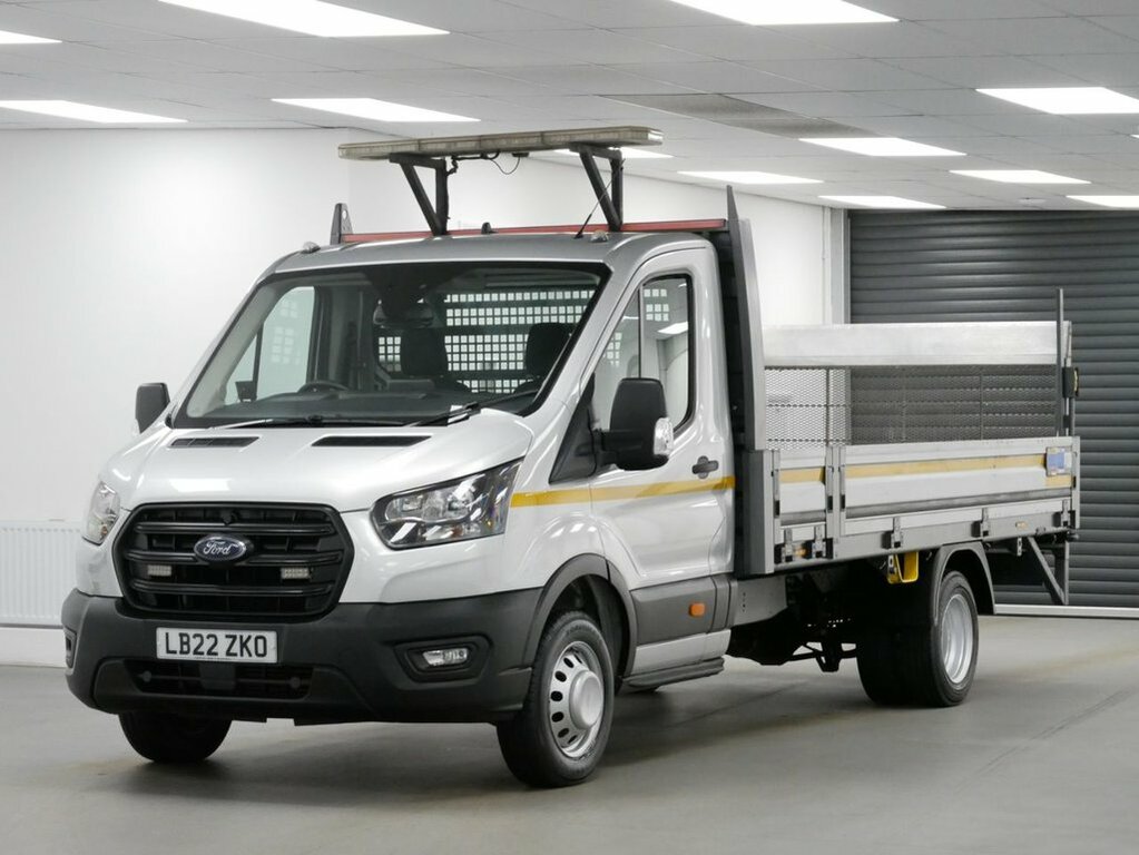 Ford Transit Custom 2L 2.0 350 Ecoblue Leader Chassis Cab M Silver