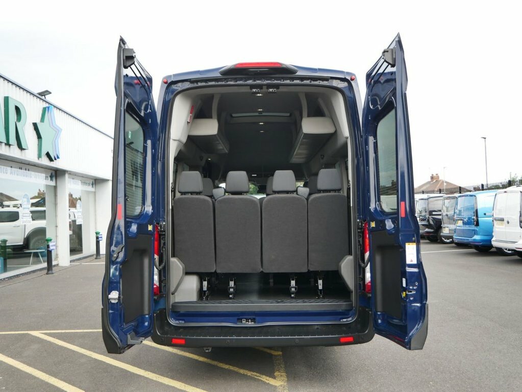 Ford Transit Custom 2L 2.0 460 Ecoblue Leader Minibus Double Cab D Blue #3