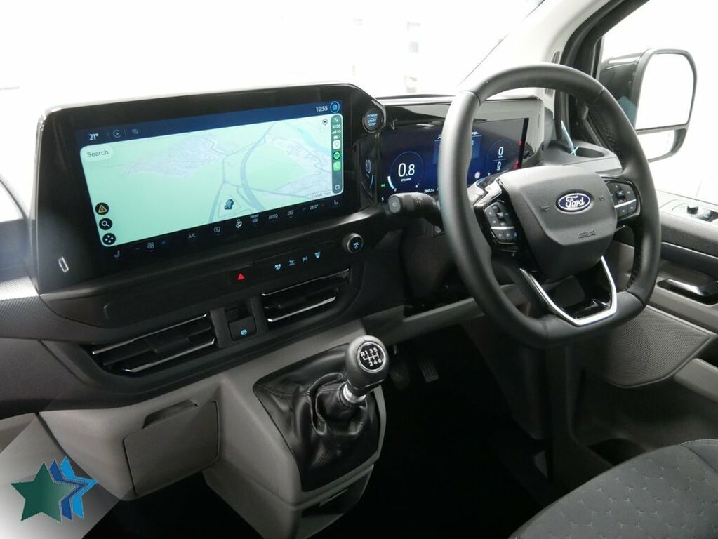 Ford Transit Custom 2L 2.0 320 Ecoblue Limited Crew Van Double Cab Black #6