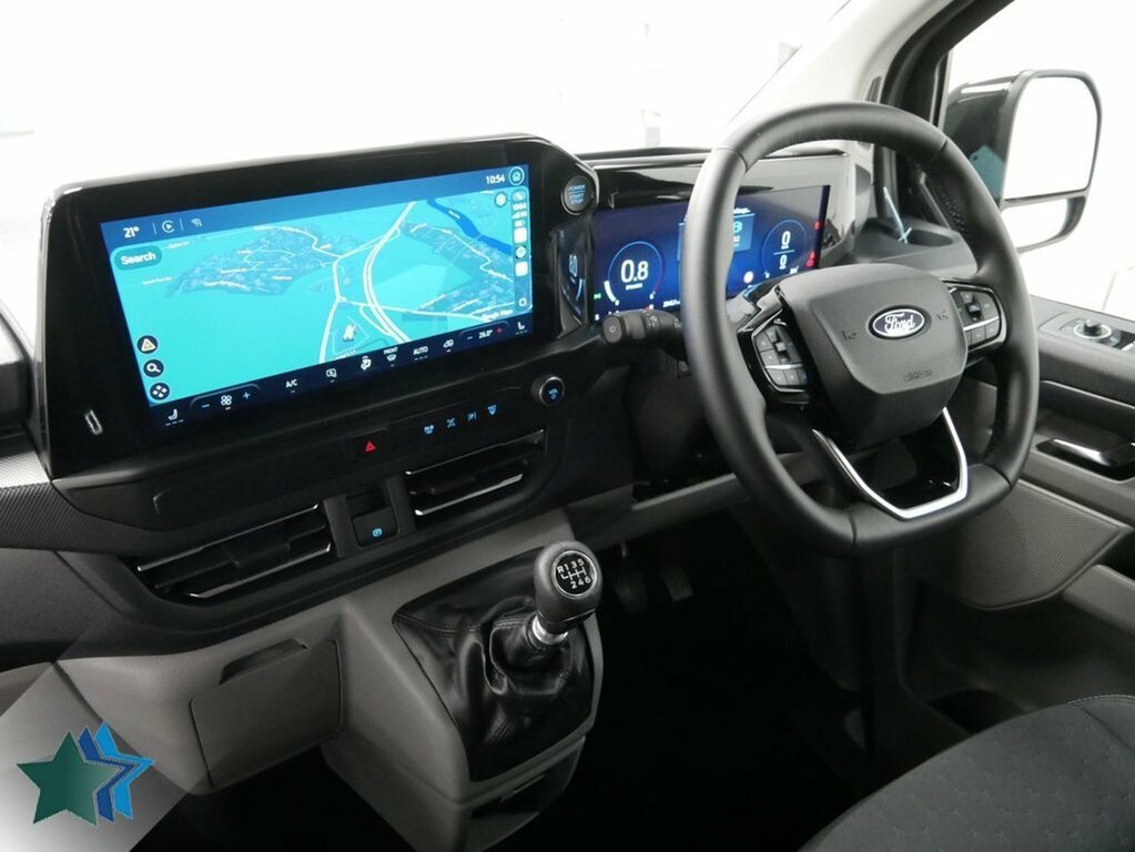 Ford Transit Custom 2L 2.0 320 Ecoblue Limited Crew Van Double Cab Black #2