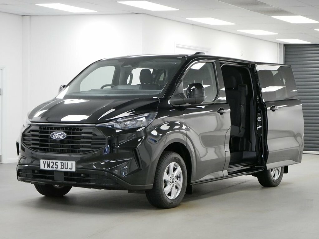 Ford Transit Custom 2L 2.0 320 Ecoblue Limited Crew Van Double Cab Black