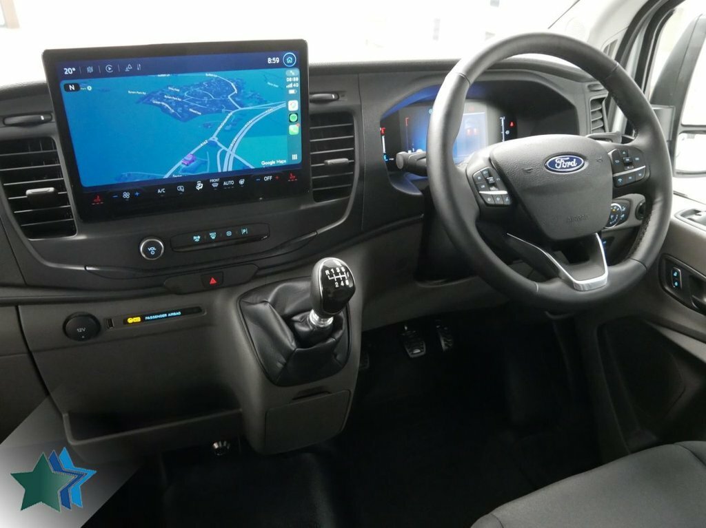 Ford Transit Custom 2L 2.0 350 Ecoblue Leader Panel Van Man White #2