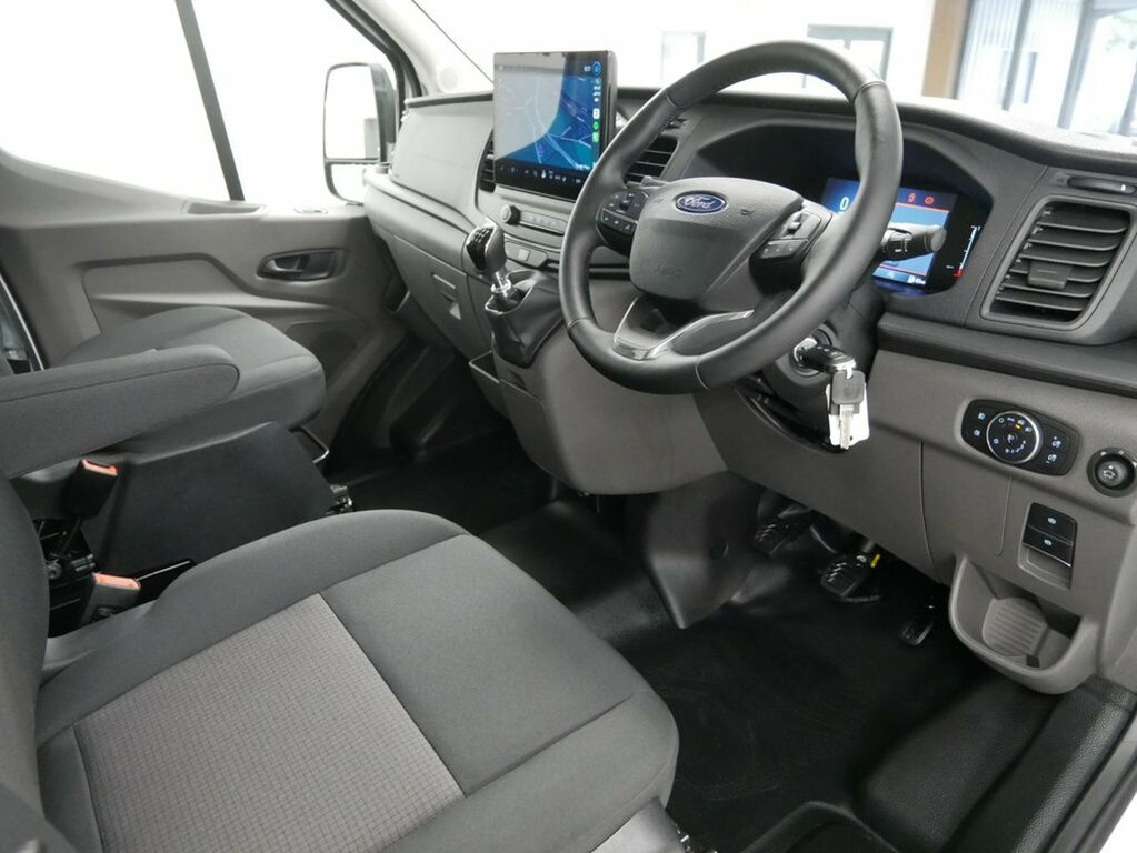 Ford Transit Custom 320 Limited L1 Swb Double Cab In Van Fwd 2.0 Ecobl Black #11