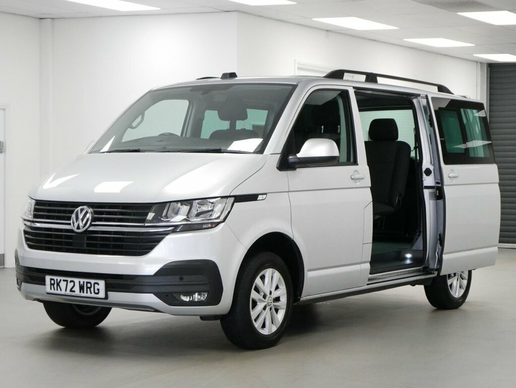 Volkswagen Transporter 2L 2.0 Tdi T30 Highline Kombi Double Cab Diese Silver