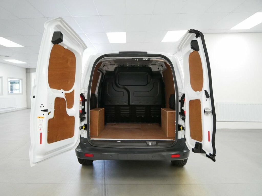 Ford Transit Courier 1L 1.0 Ecoboost Leader Panel Van White #2