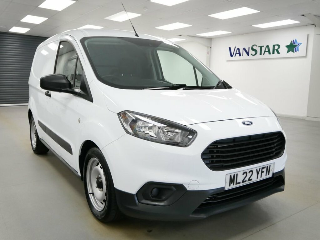 Ford Transit Courier 1L 1.0 Ecoboost Leader Panel Van White #5
