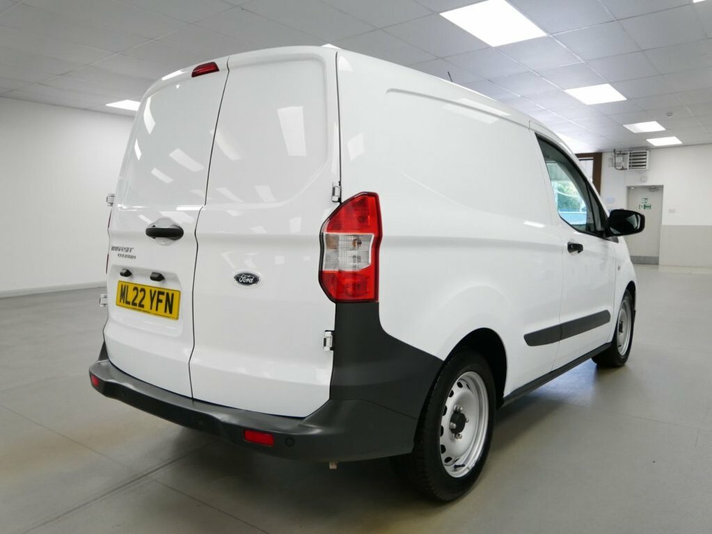 Ford Transit Courier 1L 1.0 Ecoboost Leader Panel Van White #6