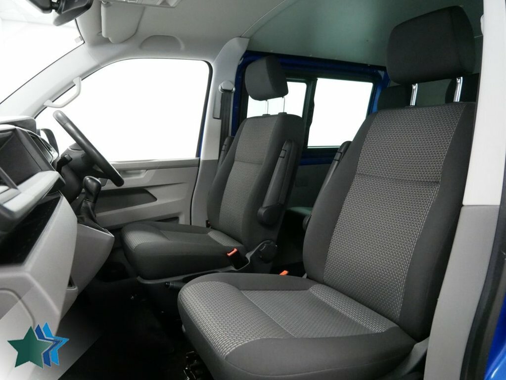 Volkswagen Transporter 2L 2.0 Tdi T3highline Kombi Double Cab Blue #4
