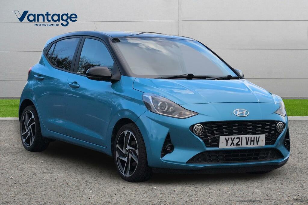 Hyundai I10 1.0 Premium Euro 6 Ss Blue