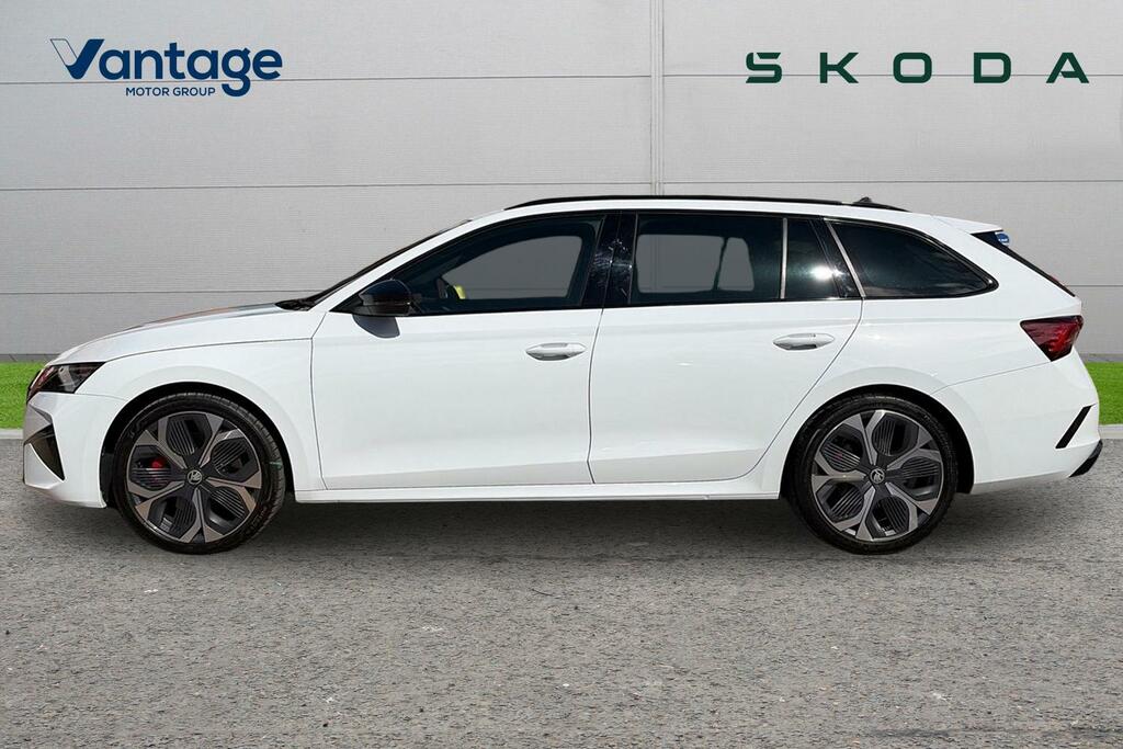 Skoda Octavia 2.0 Tsi Vrs Dsg White #6