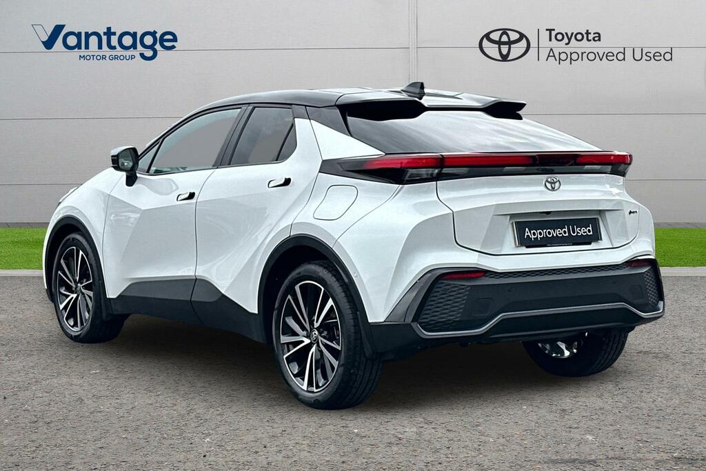 Toyota C-Hr 1.8 Vvt-h Excel Cvt Euro 6 Ss White #4