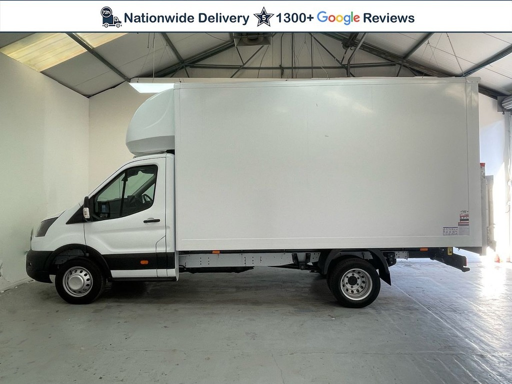Ford Transit Custom 2.0 Ecoblue 130Ps Leader Luton Van White #4