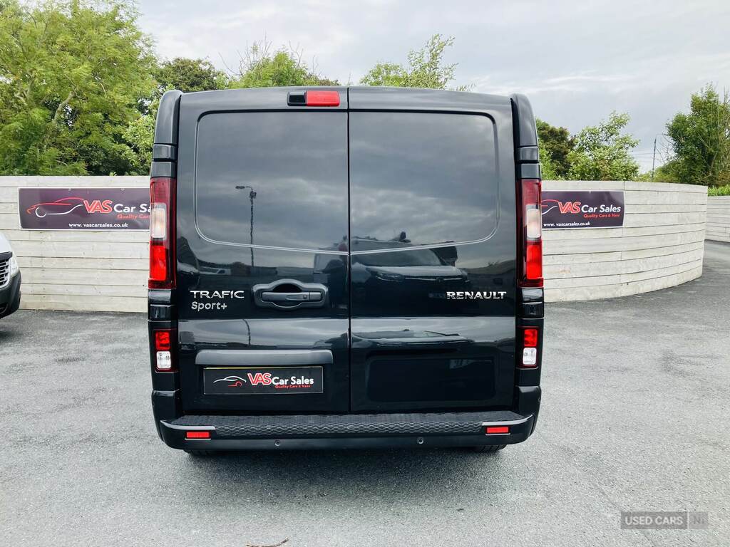 Renault Trafic Ll30 Blue Dci 150 Sport Crew Van ML23LYW Black #5