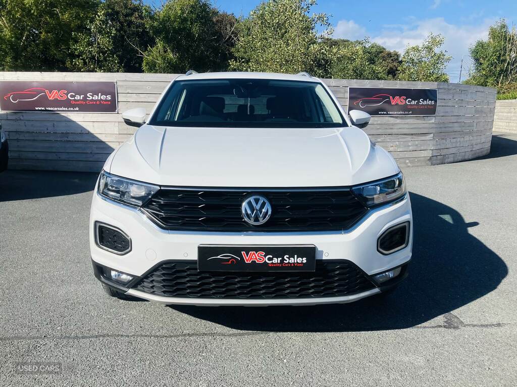 Volkswagen T-Roc 1.6 Tdi Sel White #2
