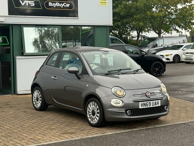 Fiat 500 2019 1.2 Lounge Hatchback Euro 6 Grey