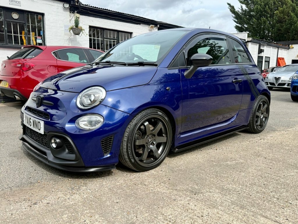 Abarth 595 Hatchback Blue #4