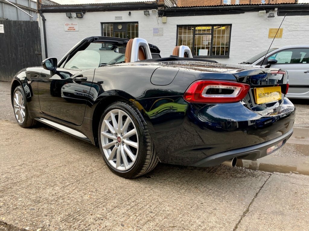Fiat 124 Spider Petrol White #20