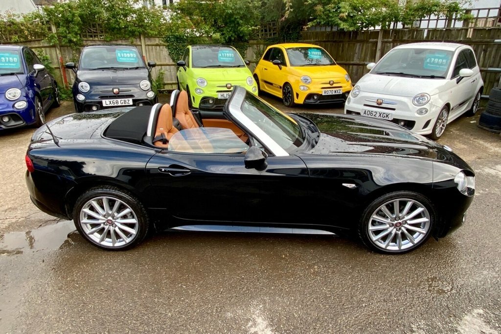 Fiat 124 Spider Petrol White #16