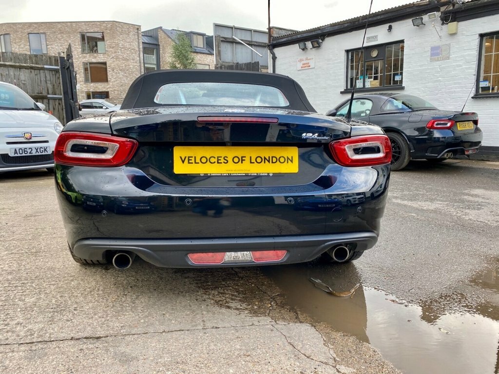 Fiat 124 Spider Petrol White #10