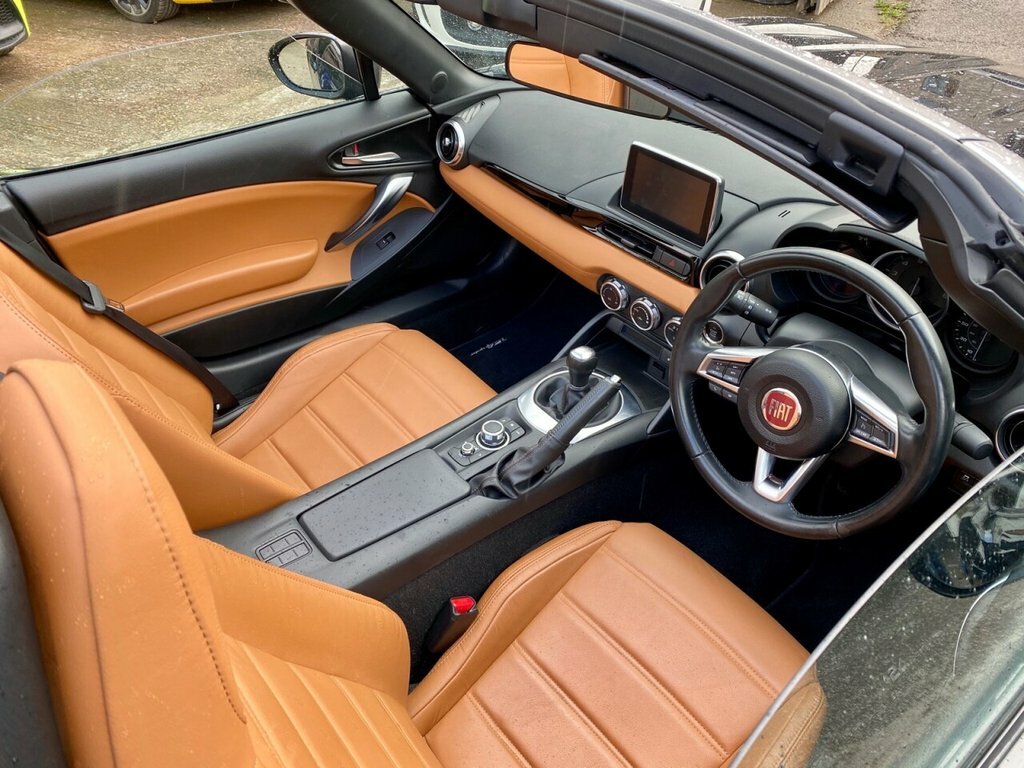 Fiat 124 Spider Petrol White #23