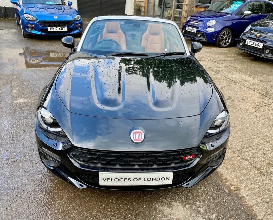 Fiat 124 Spider Petrol White #12