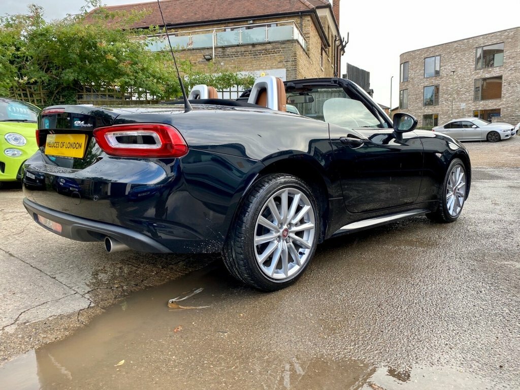 Fiat 124 Spider Petrol White #17