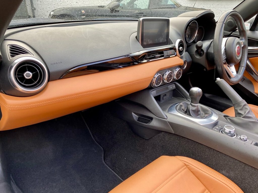 Fiat 124 Spider Petrol White #27
