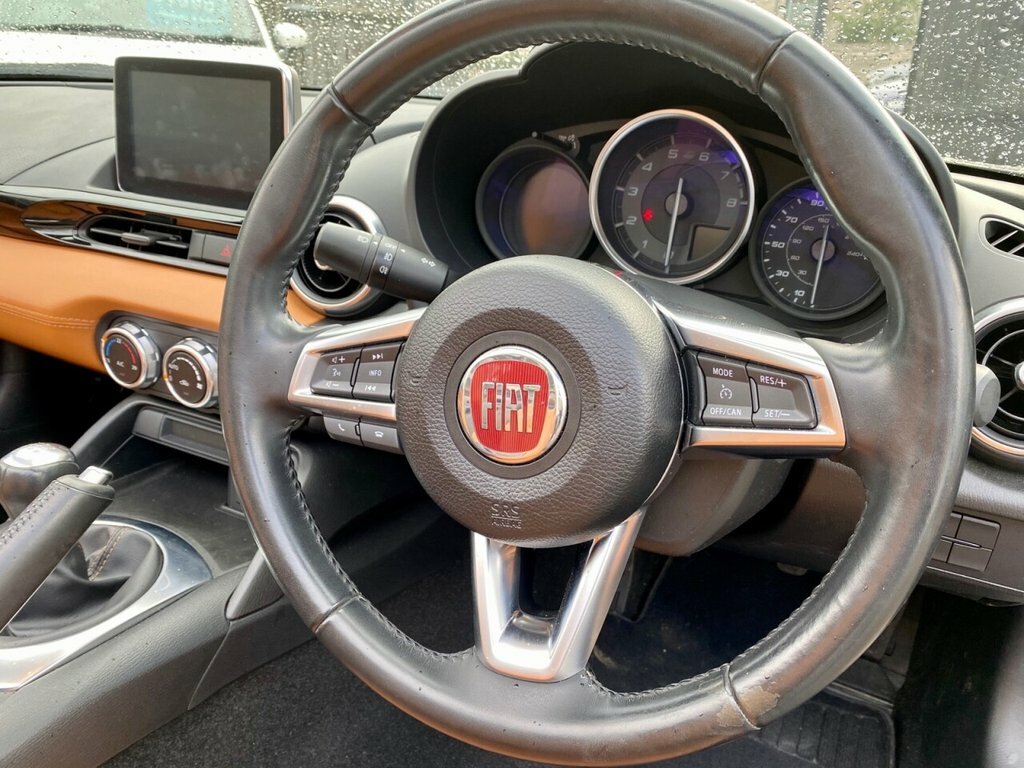 Fiat 124 Spider Petrol White #30