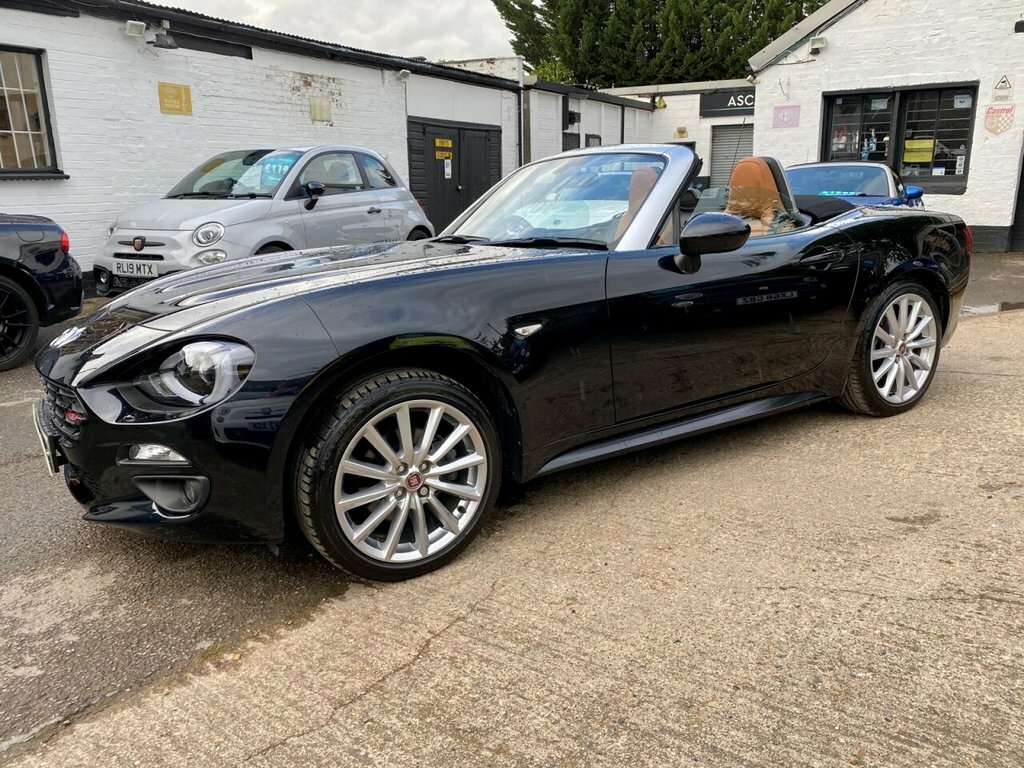 Fiat 124 Spider Petrol White #40