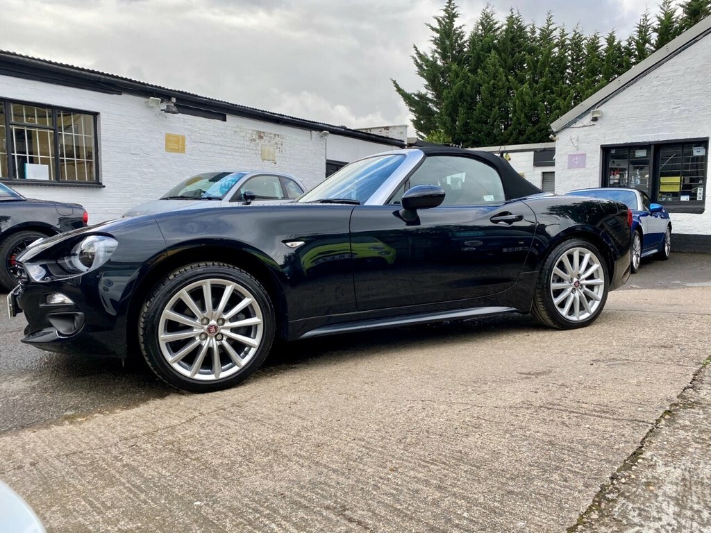 Fiat 124 Spider Petrol White #8