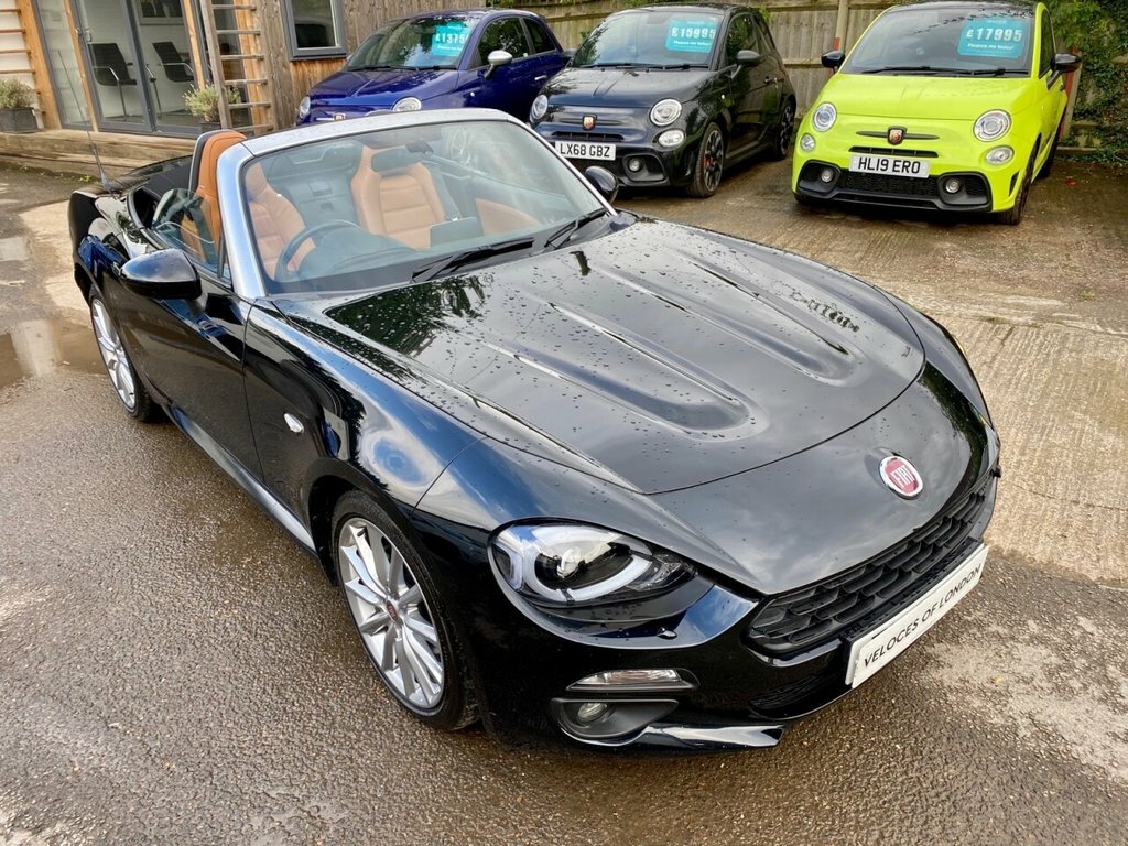 Fiat 124 Spider Petrol White #14