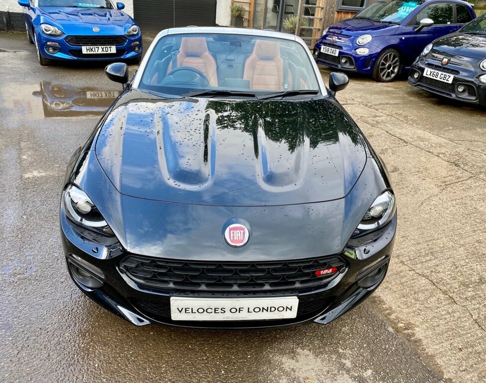 Fiat 124 Spider Convertible Black #2