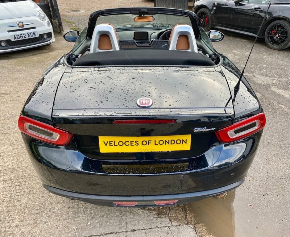 Fiat 124 Spider Petrol White #19