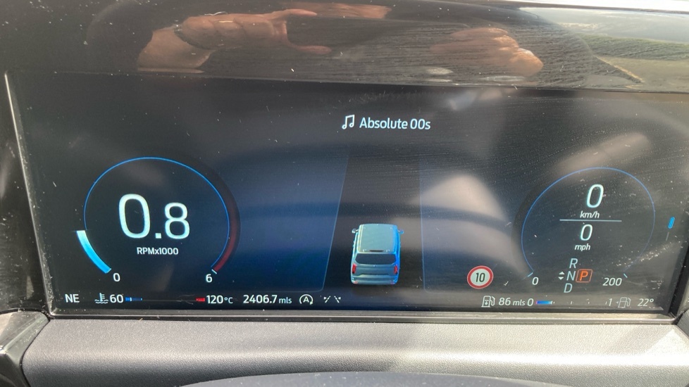 Ford Transit Custom 2.5 Phev 232Ps H1 Double Cab Van Sport Blue #29