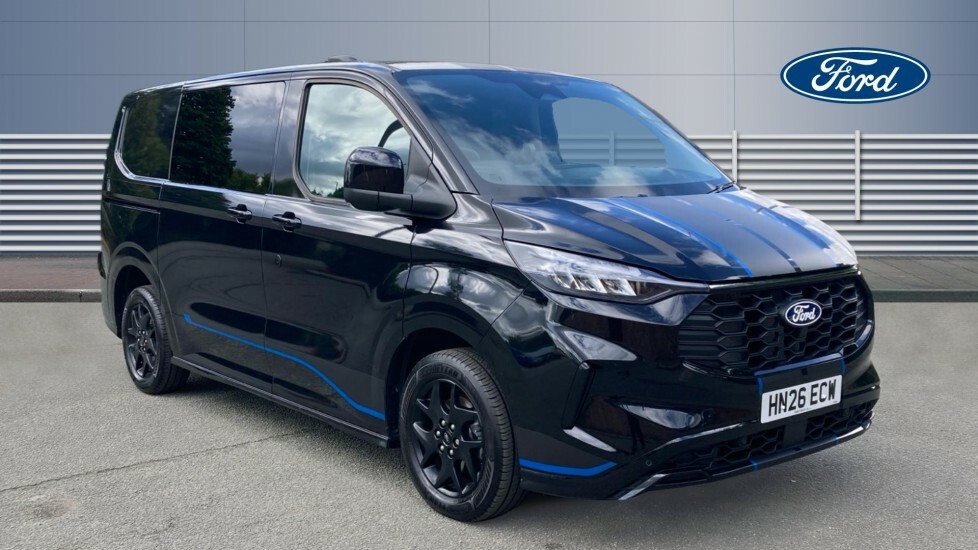 Ford Transit Custom 2.5 Phev 232Ps H1 Double Cab Van Sport Blue #1