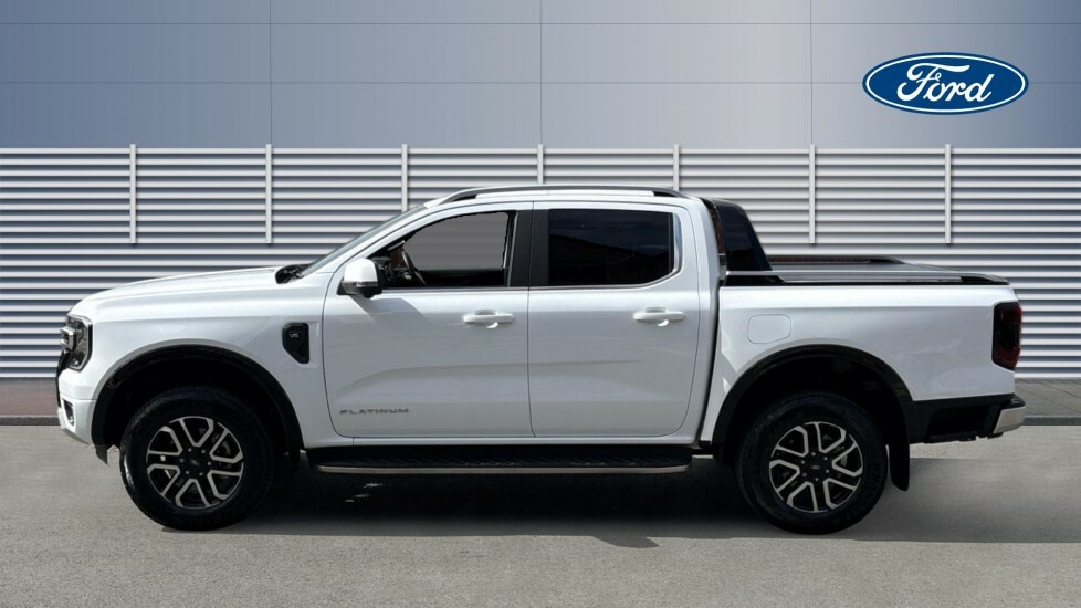 Ford Ranger Platinum White #4