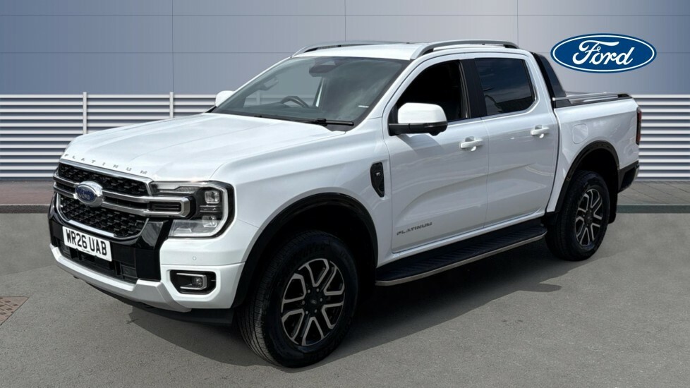 Ford Ranger Platinum White #6